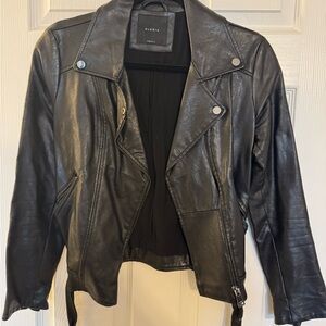 Elodie Women's Black Leather Jacket